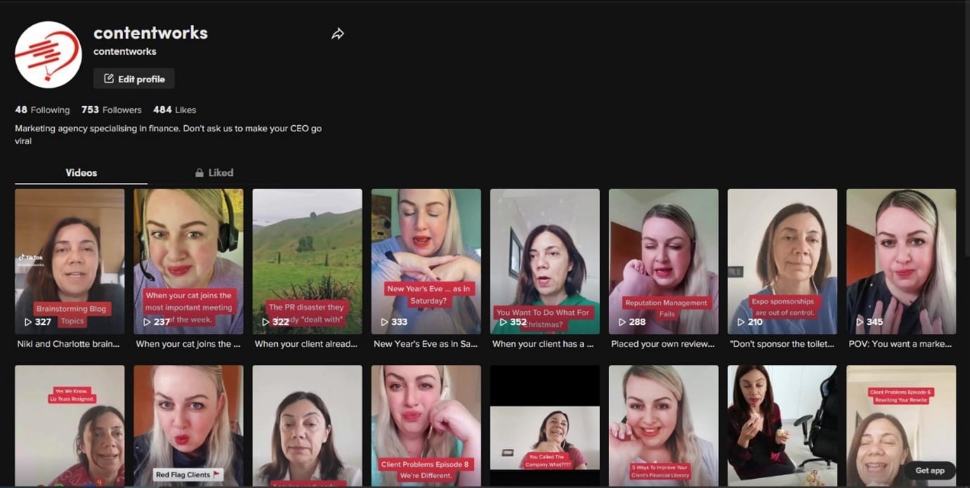 tiktok with agorapulse behind the scenes image