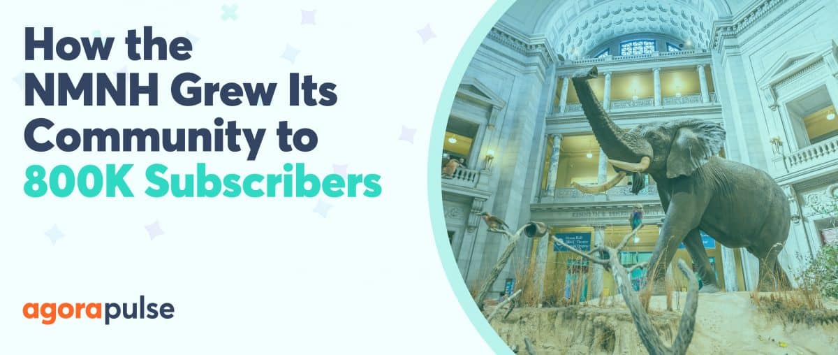 Feature image of With Agorapulse, This National Museum Grew to 800K Subscribers